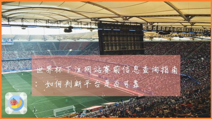 世界杯下注网站赛前信息查询指南：如何判断平台是否可靠